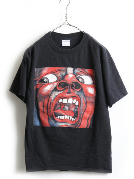 楽天市場】90's ビンテージ 人気の 黒 ☆ King Crimson キング