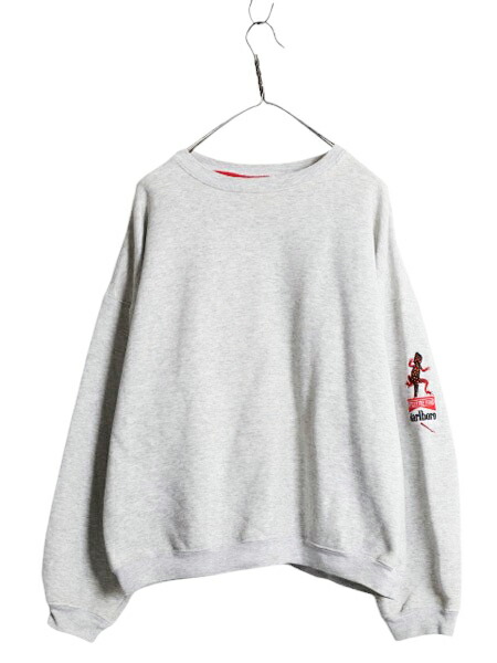 楽天市場】90s USA製 マルボロ リザード 刺繍 スウェット メンズ L