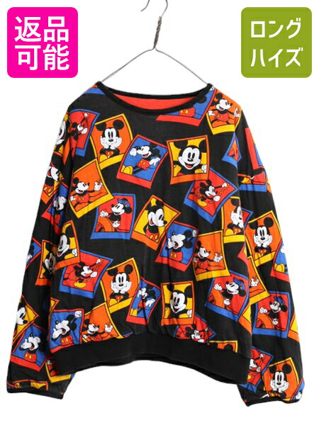 楽天市場】90s ディズニー オフィシャル ミッキー 総柄 中綿