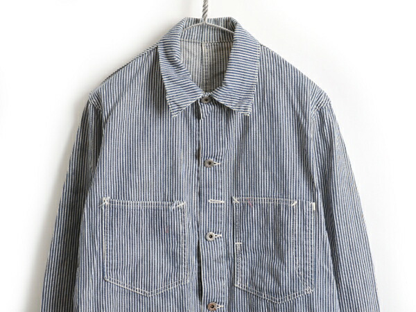 楽天市場】40's ビンテージ ☆ Unknown ヒッコリー ストライプ デニム