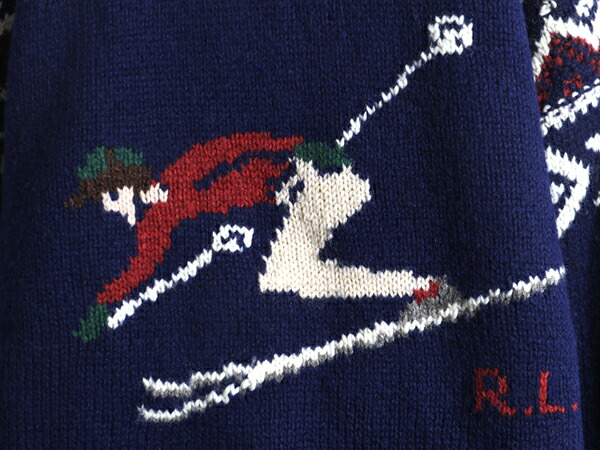 楽天市場】手編み 90s □ POLO ポロ ラルフローレン ノルディック