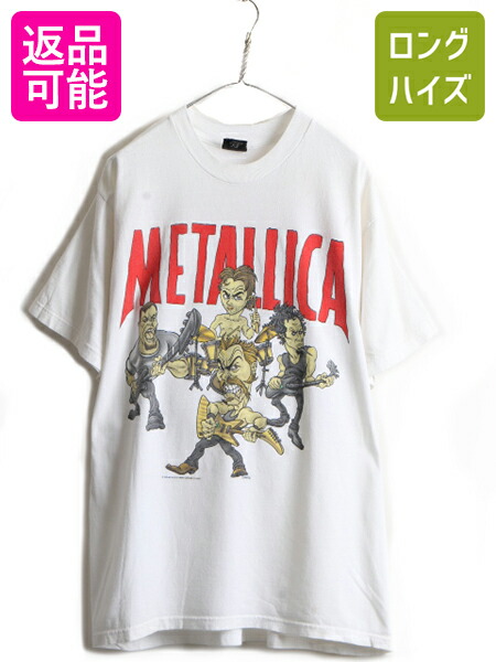 楽天市場】90s USA製 ☆ メタリカ 両面 プリント 半袖 Tシャツ