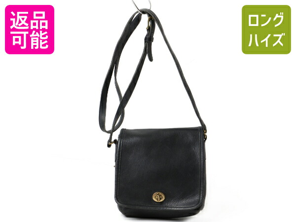 楽天市場】小ぶり 人気 黒 オールドコーチ □ COACH コーチ 本革