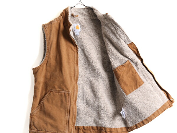 楽天市場】US企画 □ カーハート モックネック 裏 ボア パイル