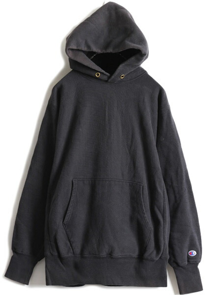 楽天市場】目無し 90s USA製 黒 ☆ チャンピオン リバースウィーブ