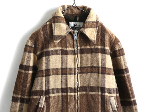 楽天市場】70s USA製 ビンテージ ☆ ウールリッチ 裏ボア チェック