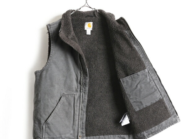 楽天市場】US企画 希少サイズ S □ カーハート モックネック 裏 ボア