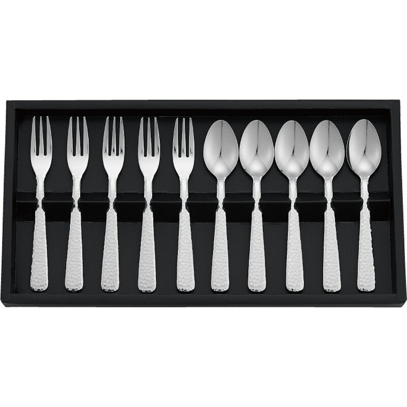 楽天市場】【メール便】 燕匠一 日本製 鎚目スプーンフォーク