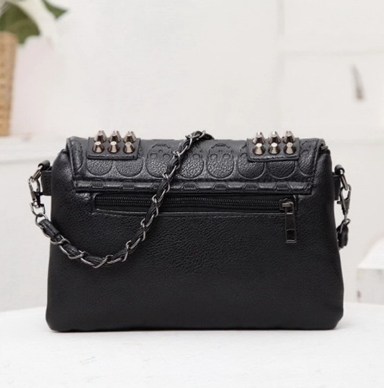 楽天市場】スカルショルダーバッグ メッセンジャーバッグ レディース