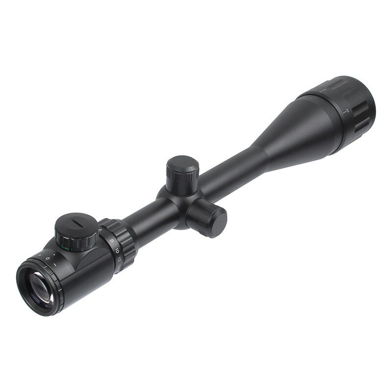 楽天市場】6-24X50 AOEGライフルスコープ (レッド/グリーン