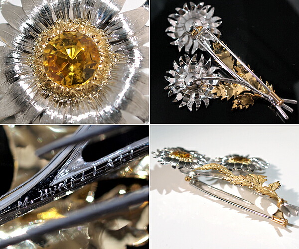 楽天市場】マリオ・ブチェラッティ ゴールデンサファイアブローチ