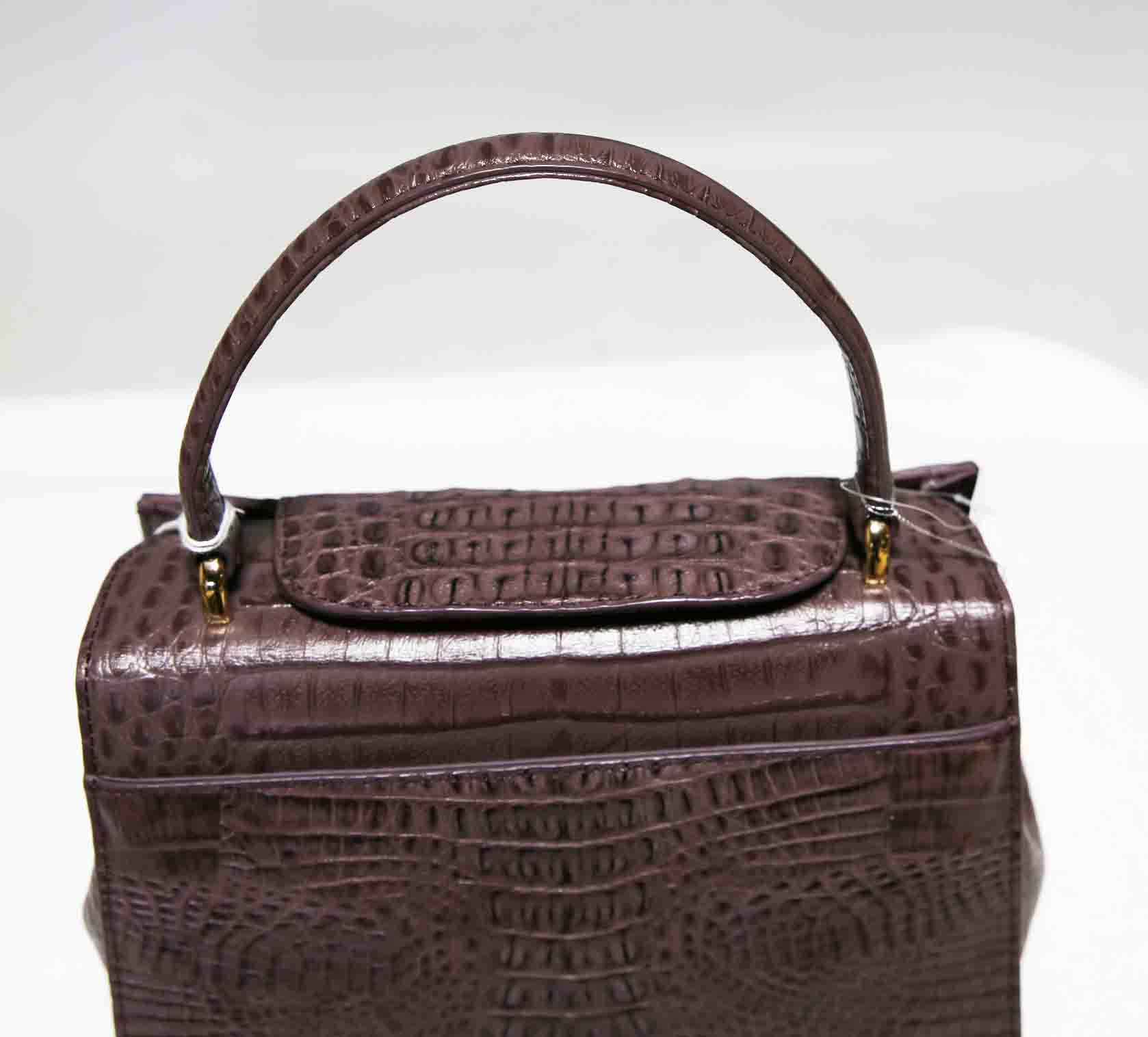 楽天市場】ザルモイ ZARMOI カイマン クロコダイル ハンドバッグ 2WAY
