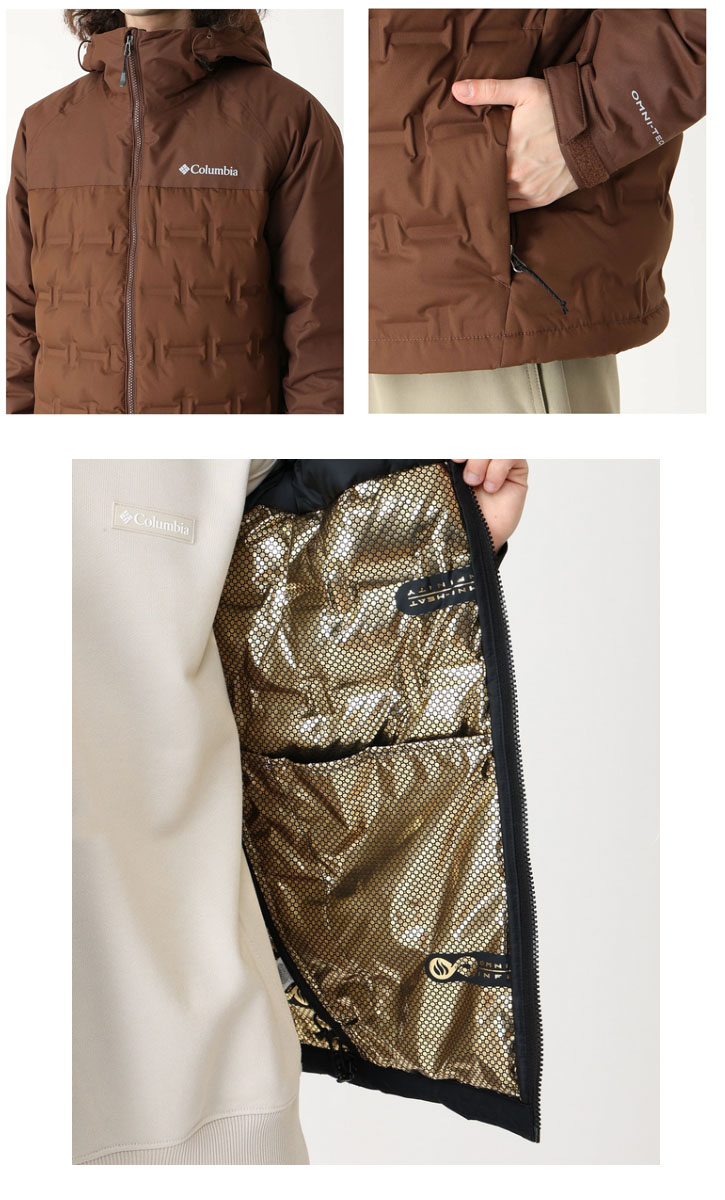 楽天市場】Columbia GRAND TREK III DOWN HOODED JACKET 全5色 WE7857