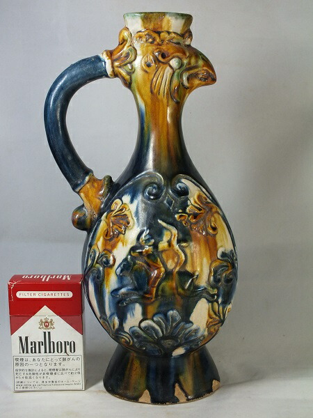 楽天市場】□龍香堂□☆【中国骨董品】唐三彩（とうさんさい）鶏型細首