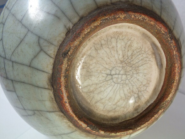 楽天市場】□龍香堂□☆【中国骨董品】哥窯（かよう）「細首花瓶