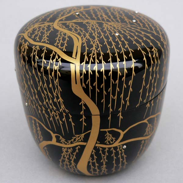 楽天市場】茶道具 棗 なつめ 柳棗 認得斎好写 【送料無料】 茶道具