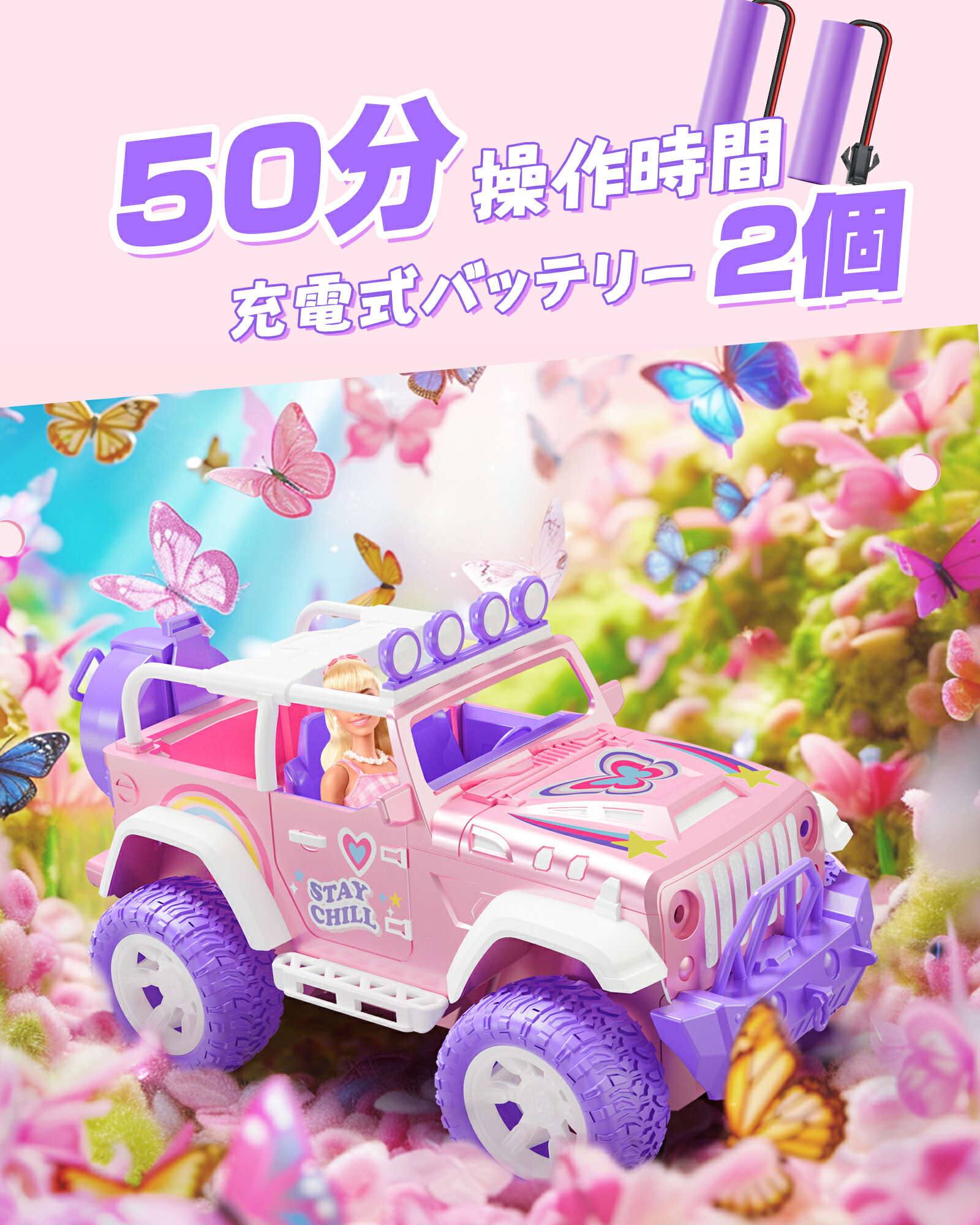 楽天市場】DEERC ラジコンカー こども向け おもちゃ 1/16 オフロード