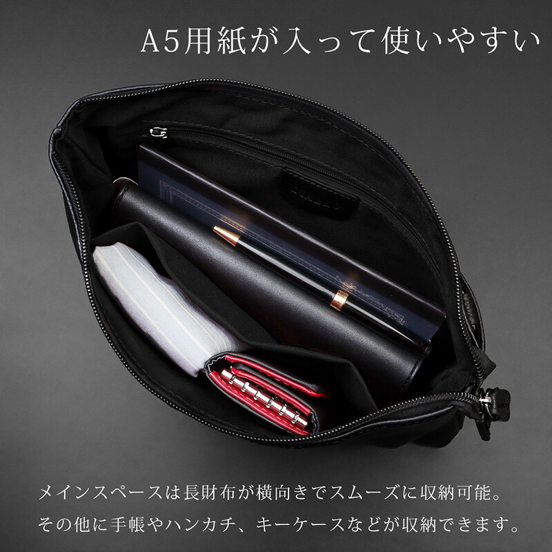 楽天市場】ショルダーバッグ サコッシュ メンズ 本革 レザー 薄マチ