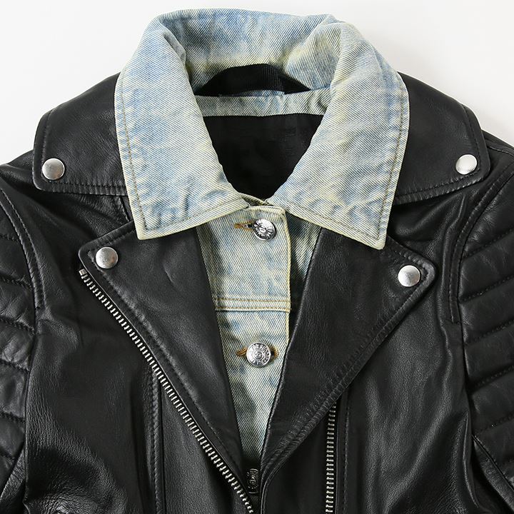 楽天市場】☆DIESEL ディーゼル レディース☆羊革 本革 デニム