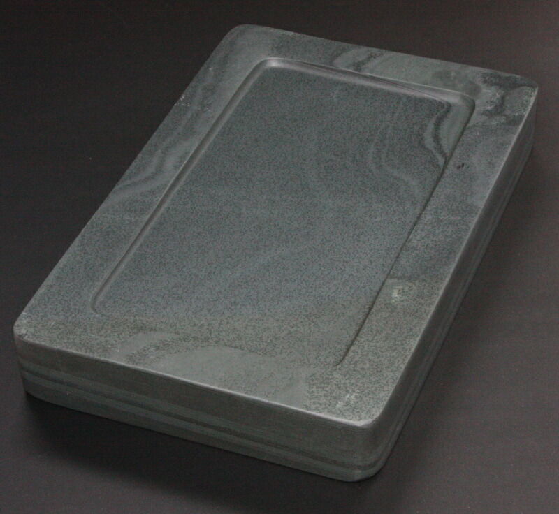 楽天市場】歙州硯 魚子紋 長方型 8吋 : 書道用品専門店 弘梅堂