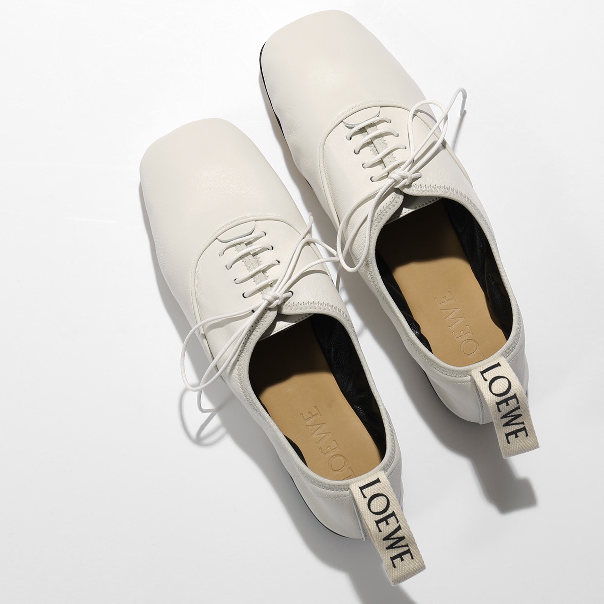 楽天市場】LOEWE ロエベ フラットシューズ Soft Derby ソフトダービー