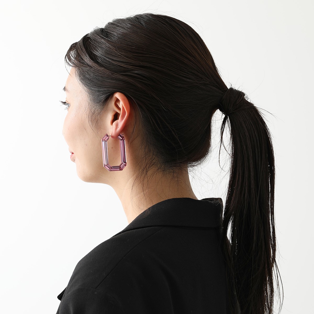 楽天市場】SWAROVSKI スワロフスキー フープピアス Lucent 5633950