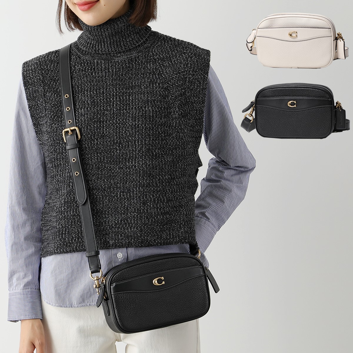 楽天市場】COACH コーチ ショルダーバッグ CC386 レディース レザー