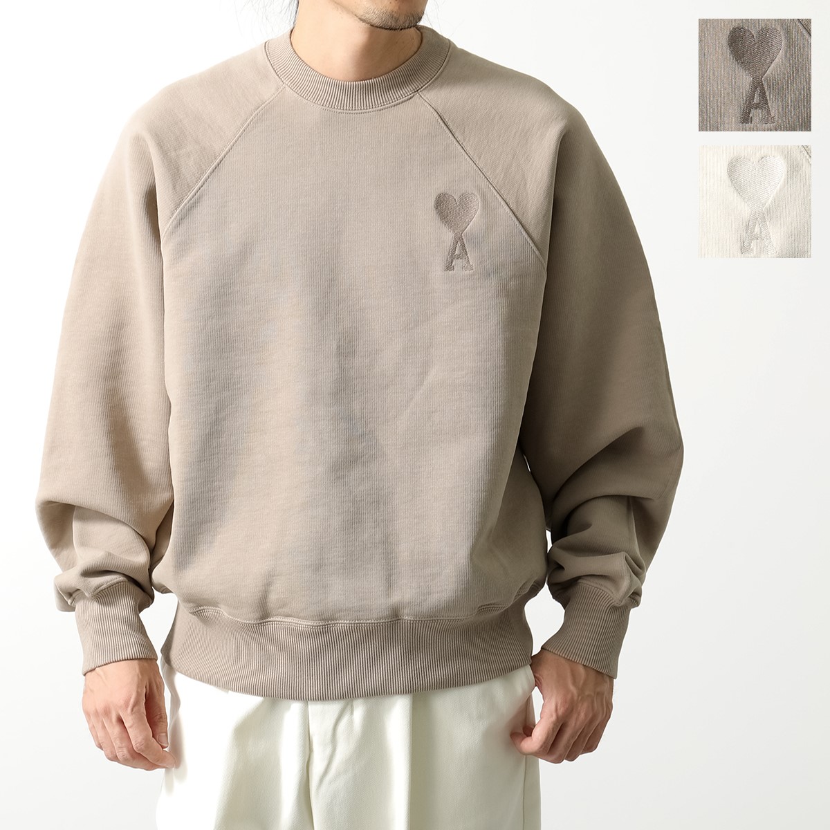 楽天市場】ami paris アミパリス トレーナー AMI DE COEUR USW002.747