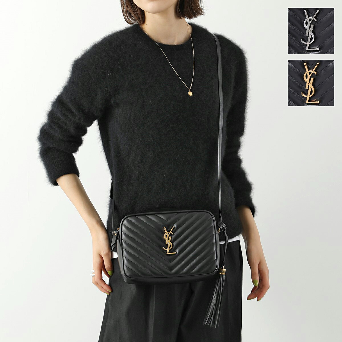 楽天市場】SAINT LAURENT サンローラン ショルダーバッグ LOU ルー