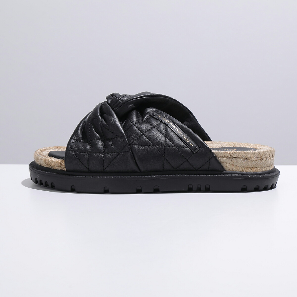 楽天市場】Dior ディオール サンダル DTWIST カナージュ KDQ705CQL