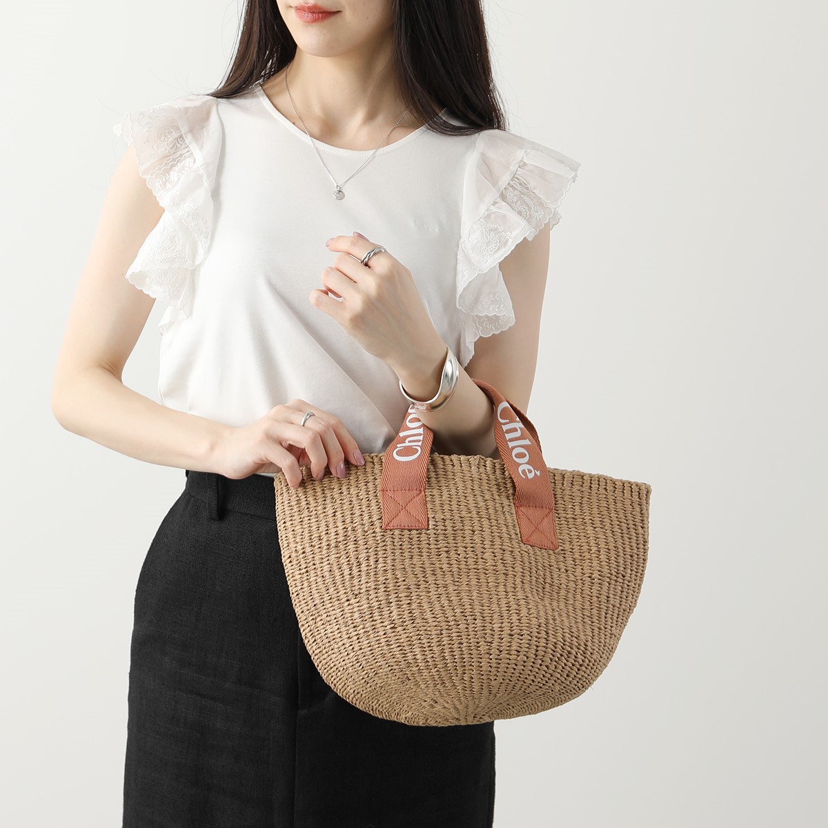 楽天市場】Chloe Kids クロエ キッズ かごバッグ C10312 ガールズ