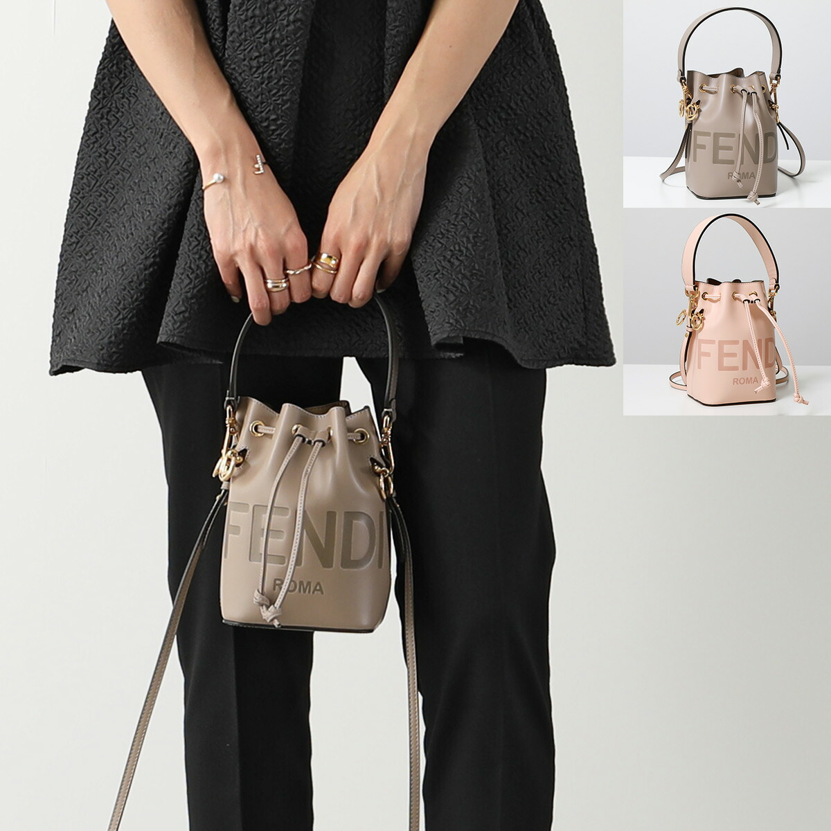 楽天市場】FENDI フェンディ ショルダーバッグ MINI MON TRESOR ミニ