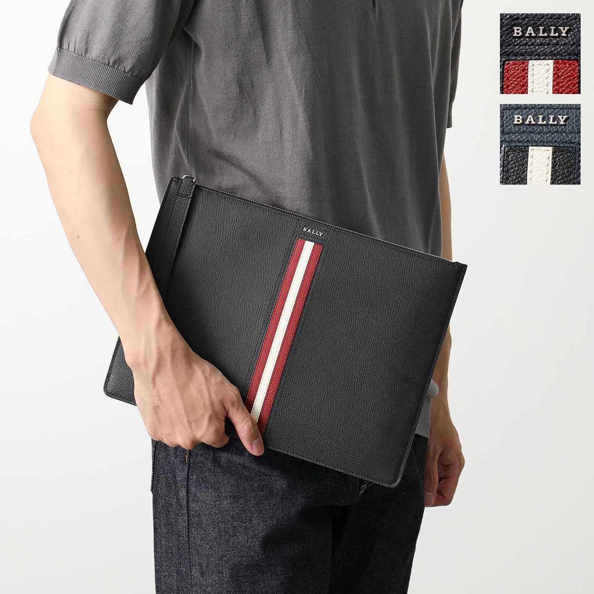 楽天市場】BALLY バリー クラッチバッグ THALDEN.LT メンズ レザー