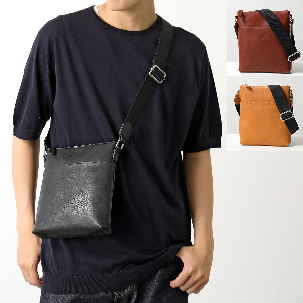 楽天市場】IL BISONTE イルビゾンテ ショルダーバッグ BCR318 PO0001