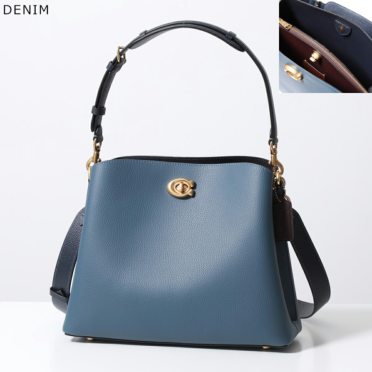 楽天市場】COACH コーチ ショルダーバッグ Willow Shoulder ウィロー