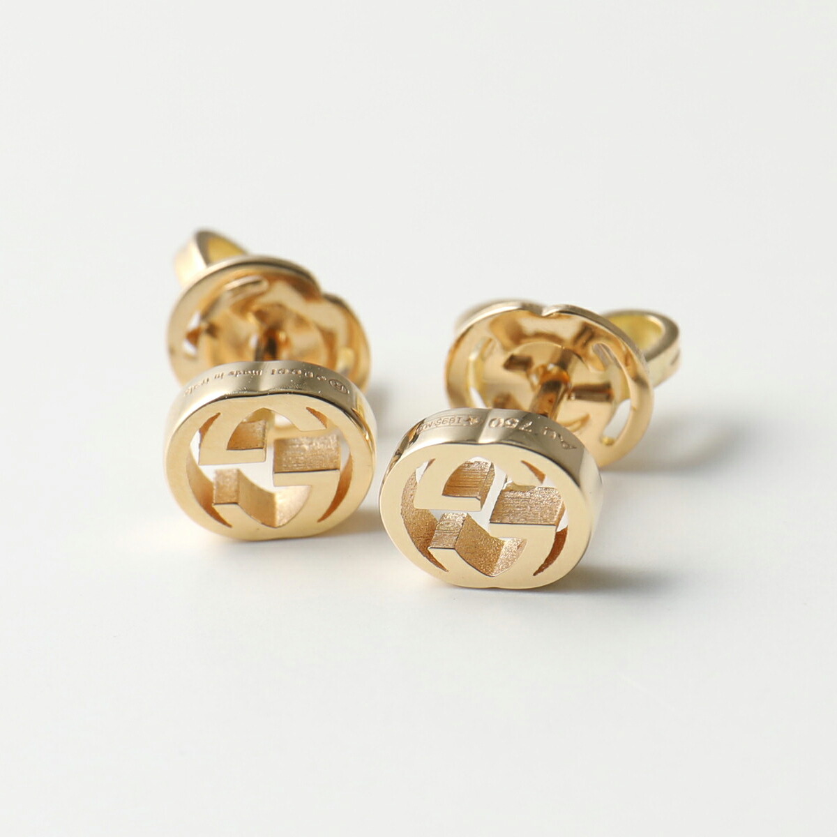 楽天市場】GUCCI グッチ スタッド ピアス 662111 J8500 レディース