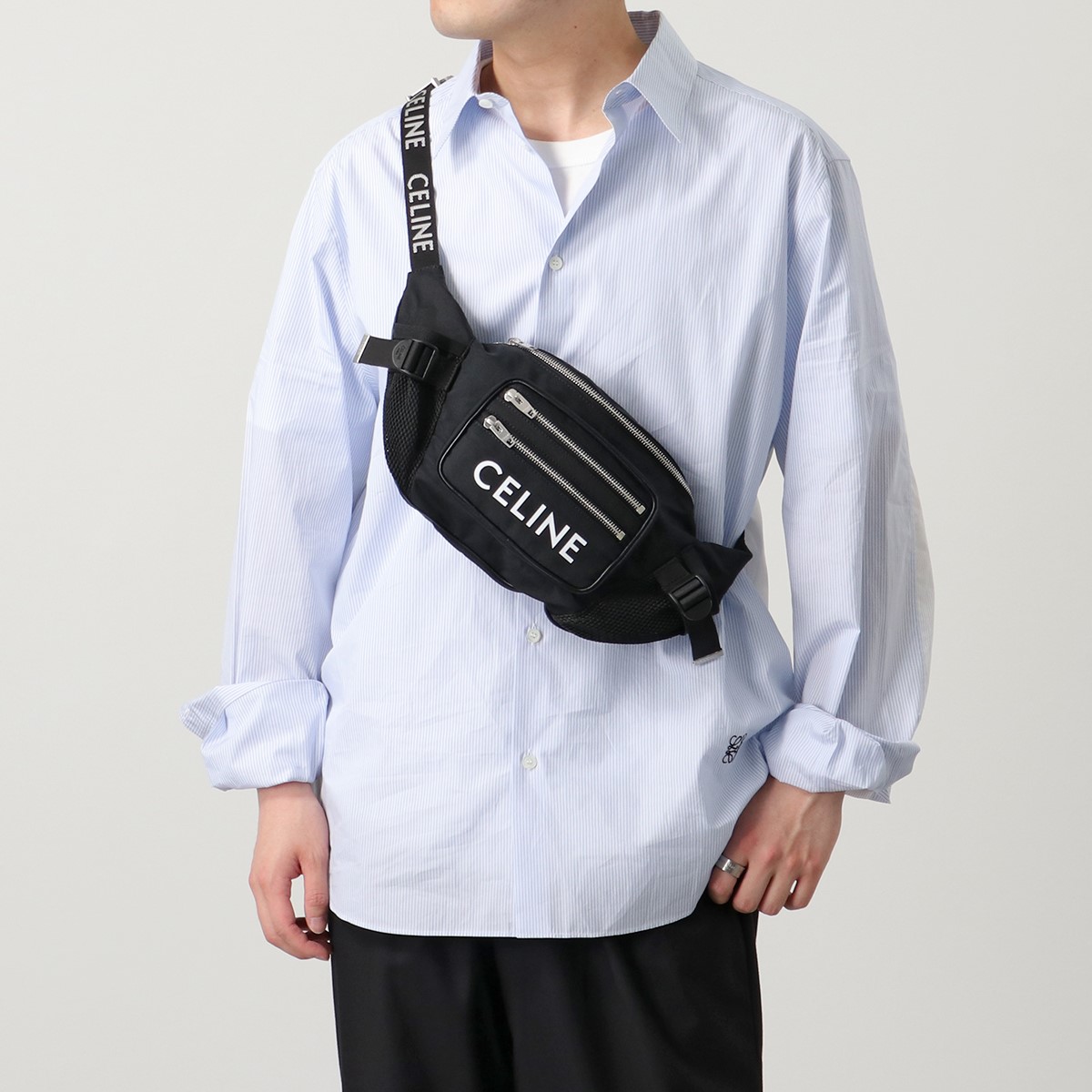 楽天市場】CELINE セリーヌ ボディバッグ Large Zipped Belt Bag