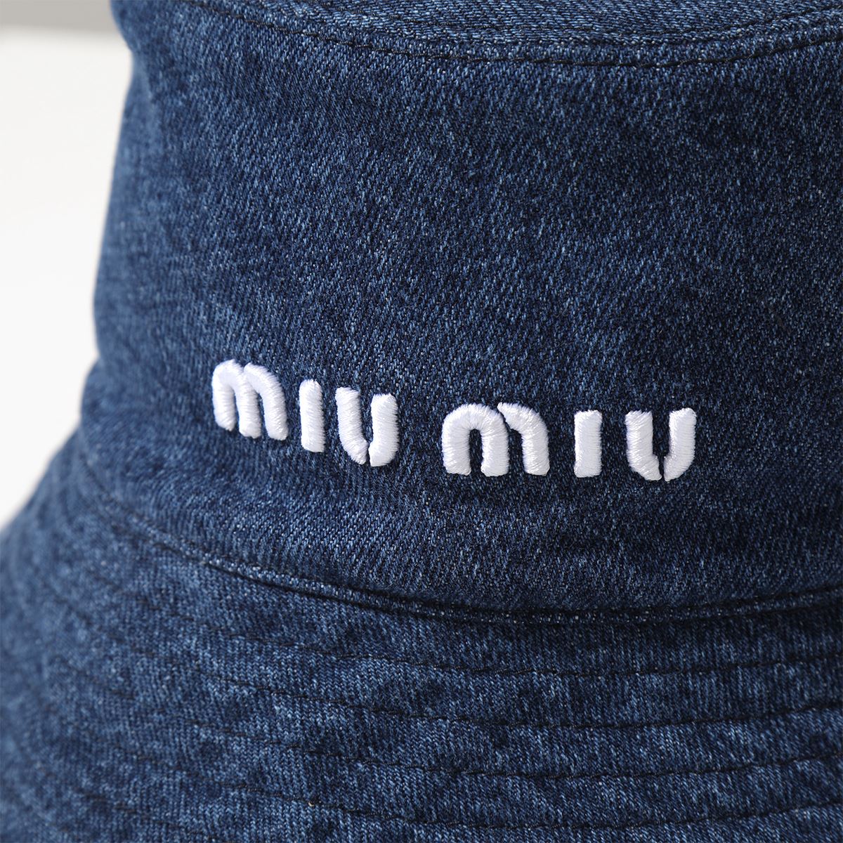 楽天市場】MIUMIU ミュウミュウ バケットハット 5HC196 2F3W