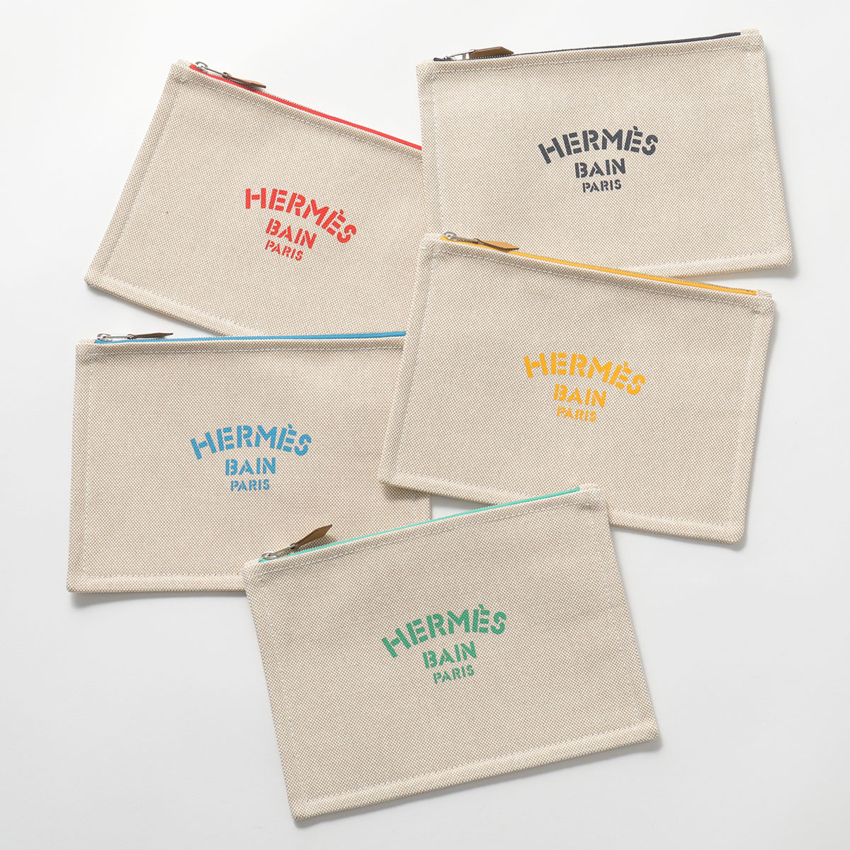 楽天市場】HERMES エルメス フラットポーチ YACHTING PM 103133M