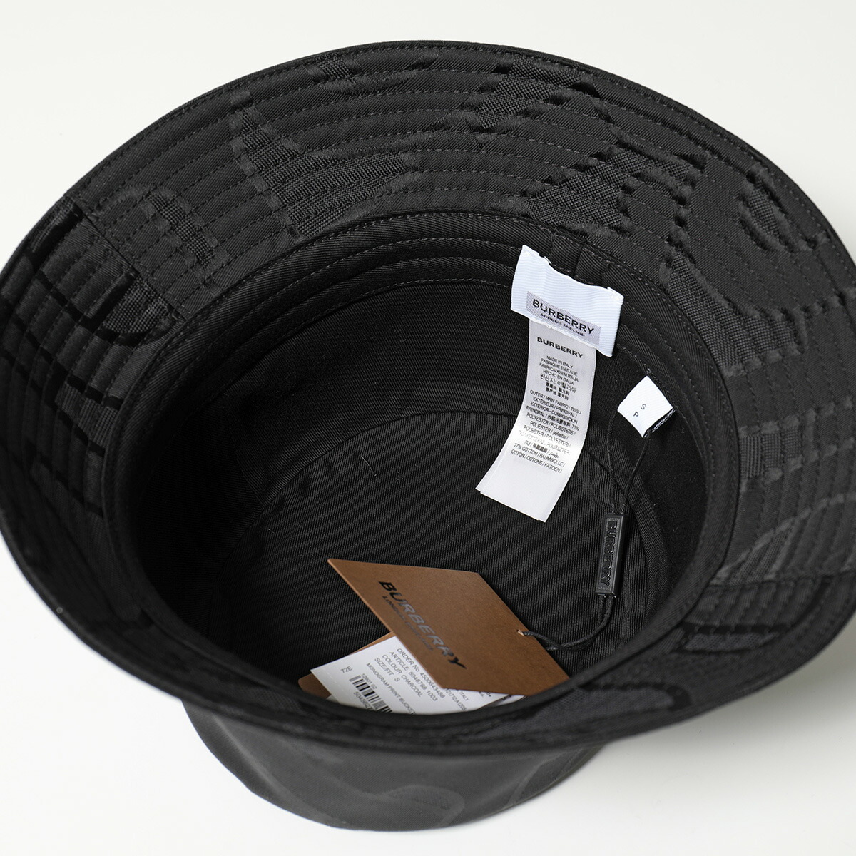 楽天市場】BURBERRY バーバリー バケットハット MONOGRAM PRINT BUCKET