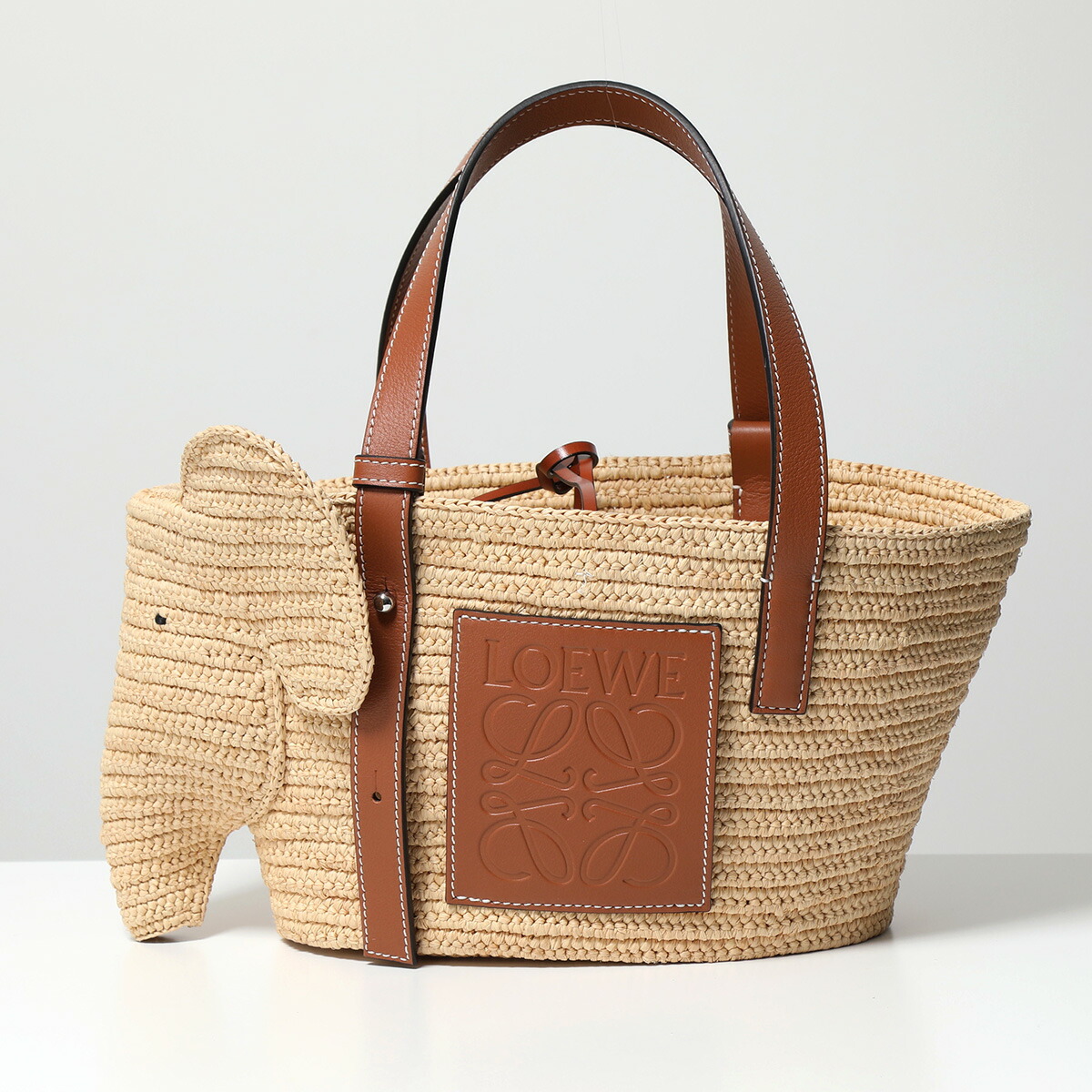 楽天市場】LOEWE ロエベ かごバッグ ELEPHANT BASKET S A546T37X01