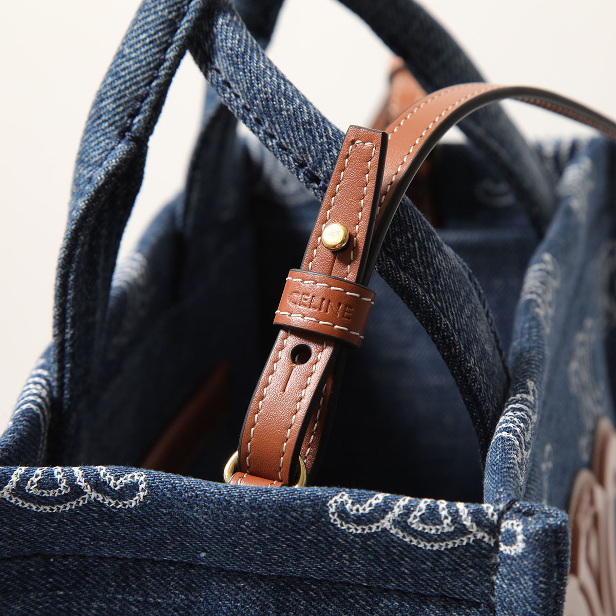 楽天市場】CELINE セリーヌ トートバッグ Small Cabas Tice スモール