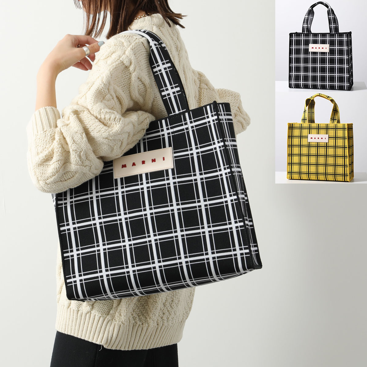 楽天市場】MARNI マルニ トートバッグ SHMP0109A0 P6053 レディース