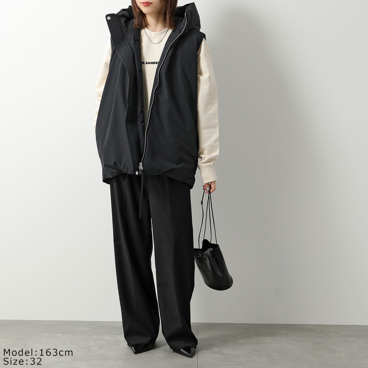 楽天市場】JIL SANDER+ ジルサンダー プラス ダウンベスト J40AF0012