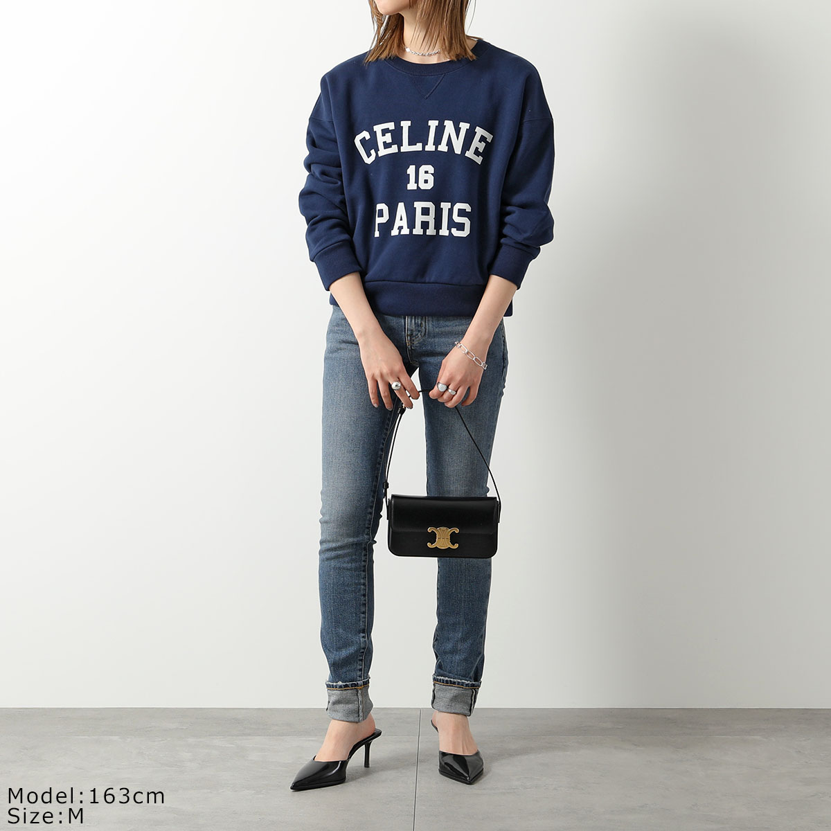 楽天市場】CELINE セリーヌ トレーナー 2Y09E649W.07OW レディース