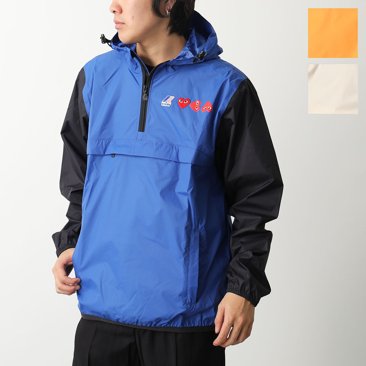 楽天市場】PLAY COMME des GARCONS × K-WAY プレイ コムデギャルソン