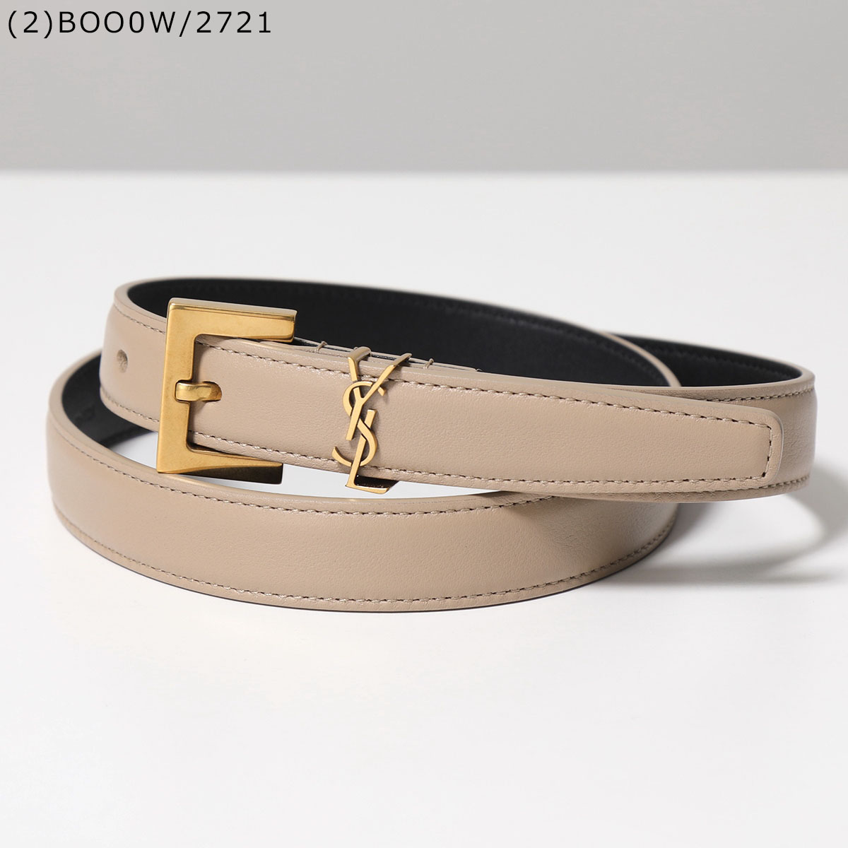 楽天市場】SAINT LAURENT サンローラン ベルト YSL BELT 2.0 ナロー