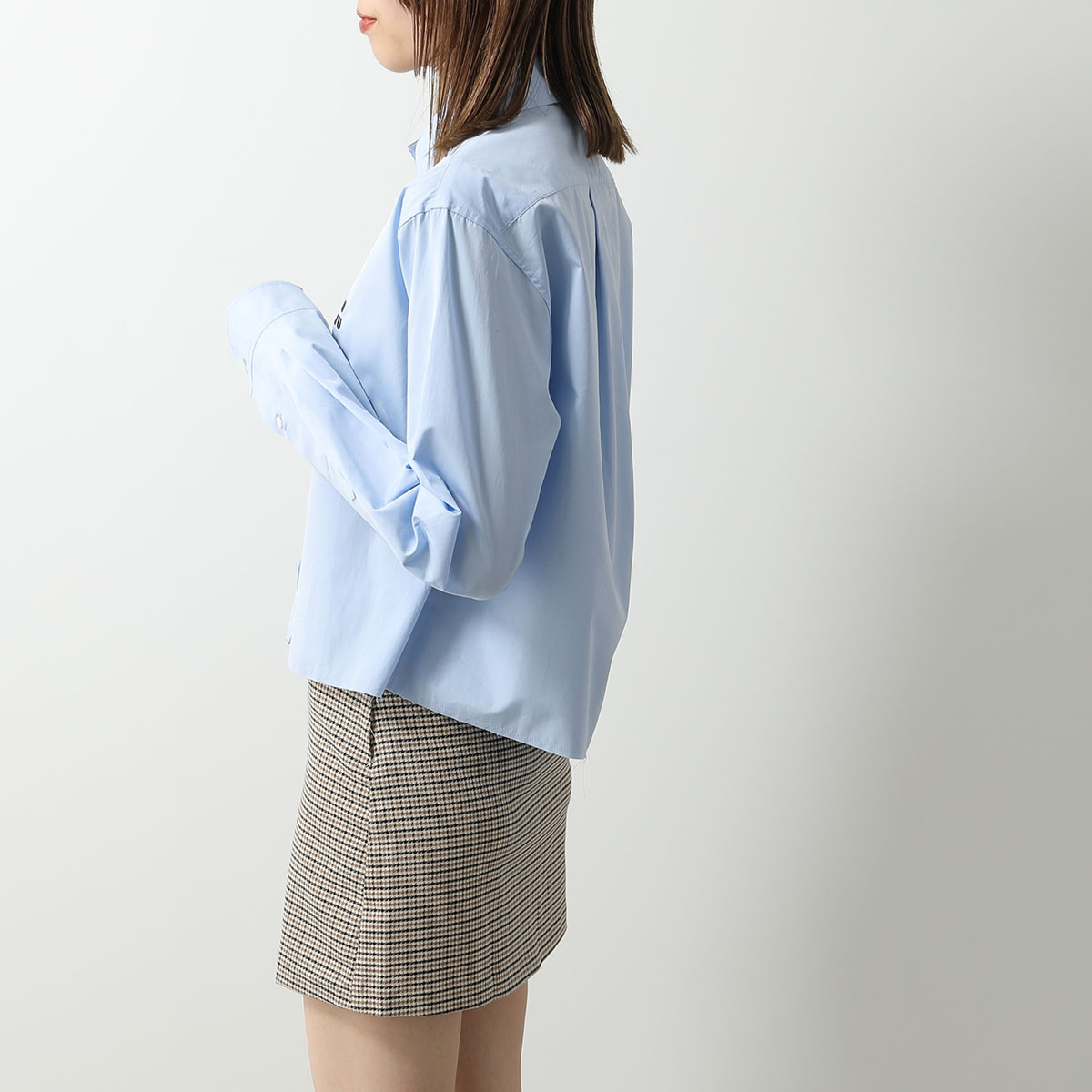 楽天市場】MIUMIU ミュウミュウ シャツ MK1793 10RG レディース 長袖