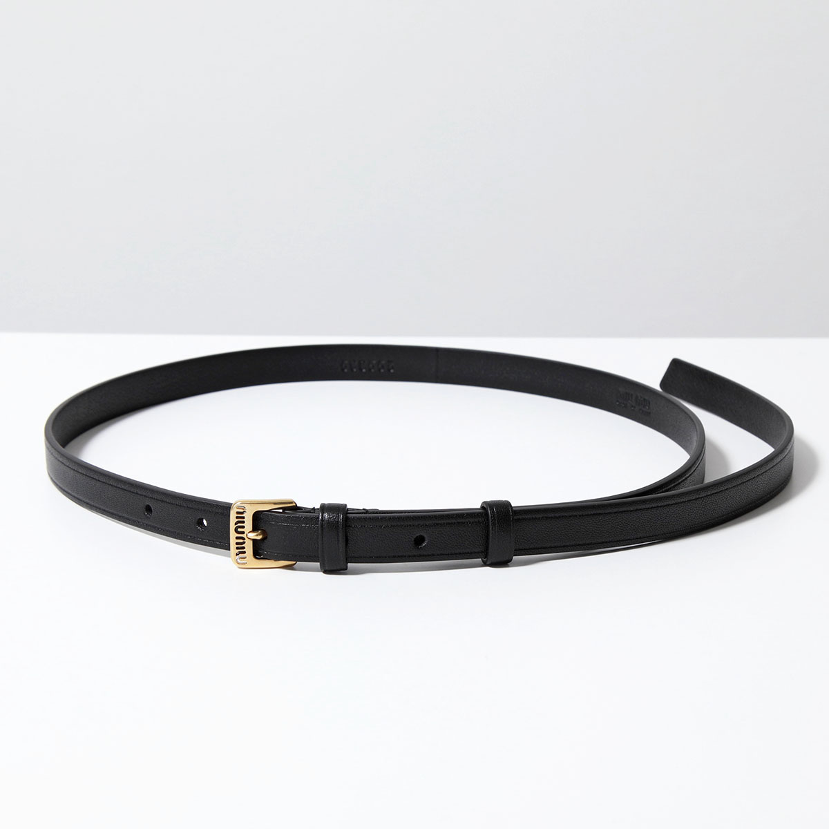 楽天市場】MIUMIU ミュウミュウ ベルト 5CC553 EFX レディース ナロー