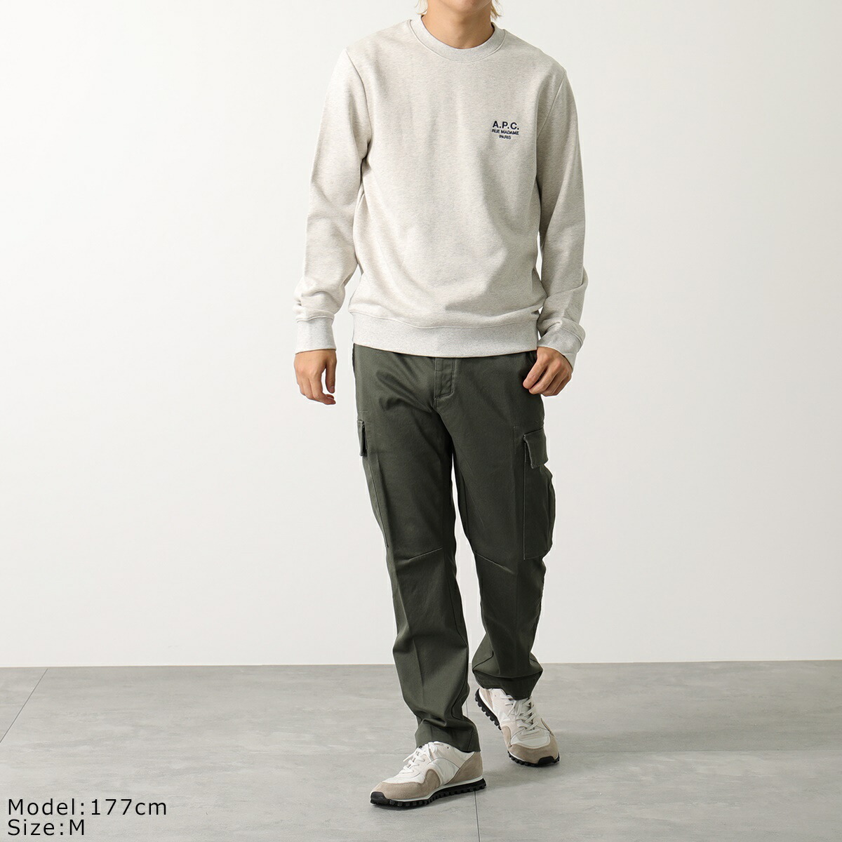 楽天市場】APC A.P.C. アーペーセー トレーナー Rider COEZD H27699